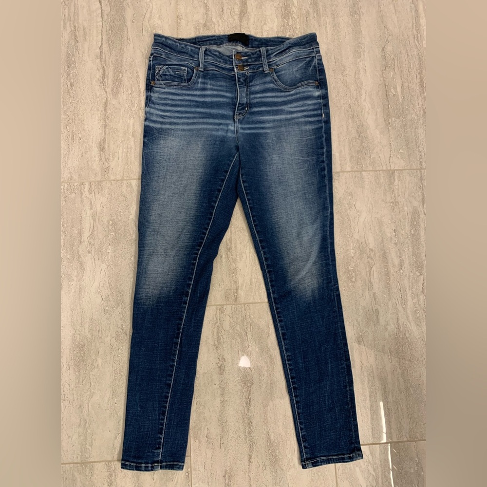 Buckle Black Skinny Jeans
